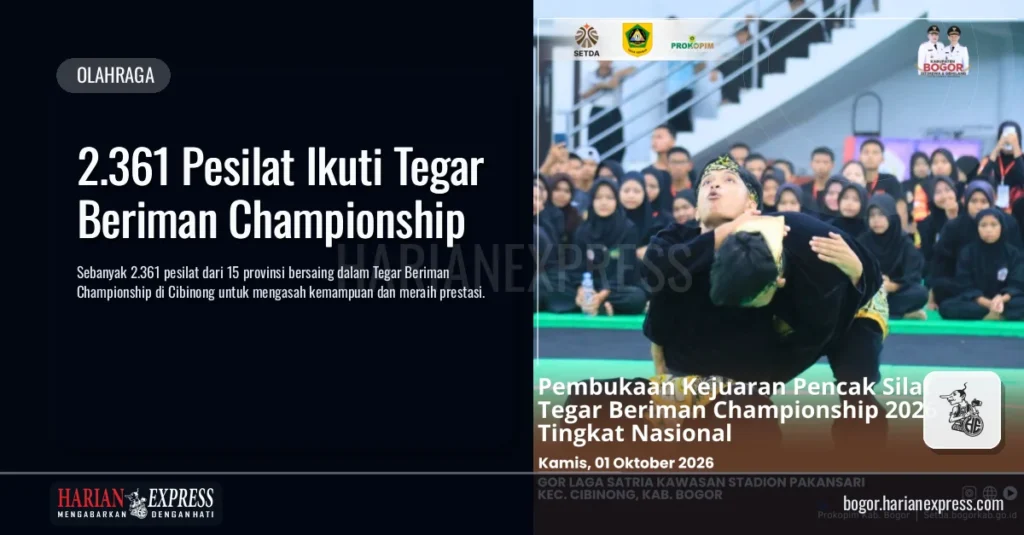 2.361 Pesilat Ikuti Tegar Beriman Championship