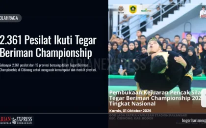 2.361 Pesilat Ikuti Tegar Beriman Championship
